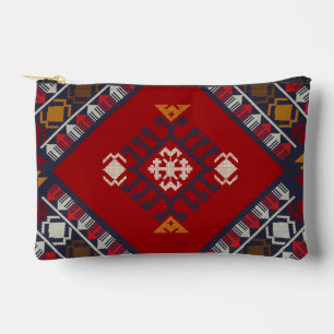 Geometrisches vintage-klassisches süß-stylisches b zubehörtasche