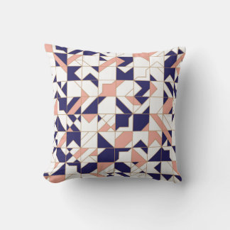 Geometrisches, Vintages, modernes, nahtloses Muste Kissen