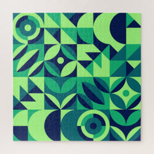 Geometrisches Wandbild: modernes Vintages Design.