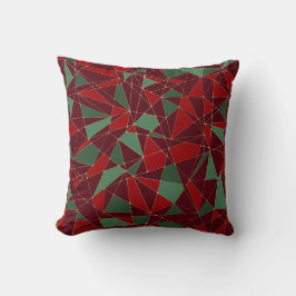 Geometrisches Weihnachtsfest Kissen