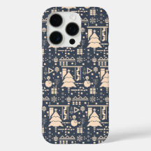 Geometrisches Weihnachtsmuster