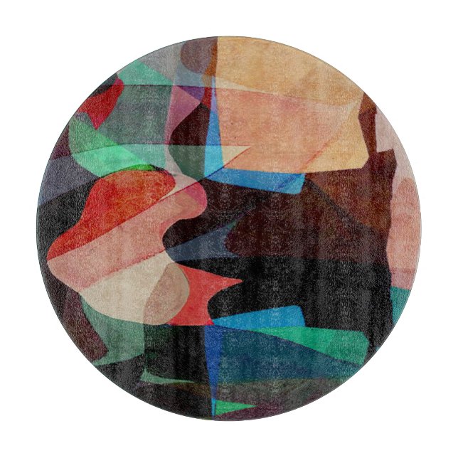 Geometry Classic: Texturierte Muster-Design. Schneidebrett (Vorderseite)