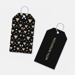 Geometry Luxe Geschenkanhänger