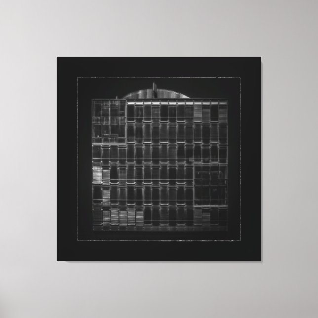 Geometry No 46 with Border Leinwanddruck (Vorderseite)