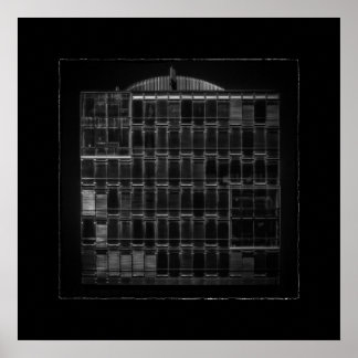 Geometry No 46 with Border Poster