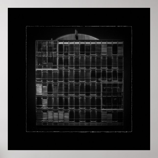 Geometry No 46 with Border Poster (Vorne)