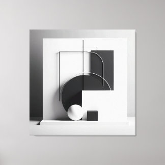Geometry of Refined Presence Leinwanddruck