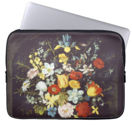 Georg Flegel Big Stück Blume (in Nische) Laptopschutzhülle