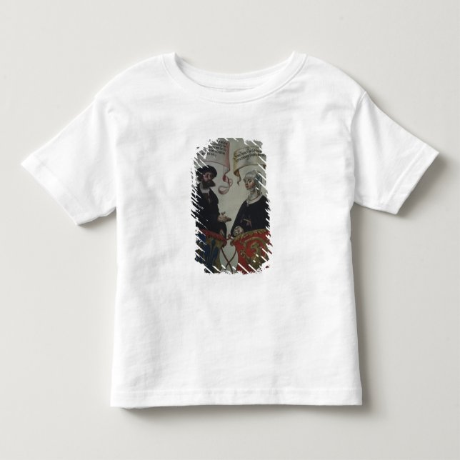 Georg Fugger seine Ehefrau Regina Imhoff, 'Geheim Kleinkind T-shirt (Vorderseite)