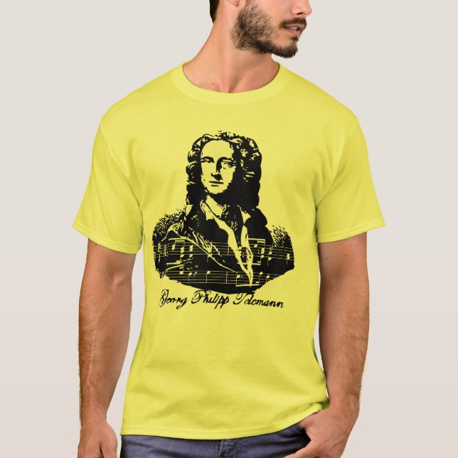 GEORG PHILIPP TELEMANN T-Shirt (Vorderseite)
