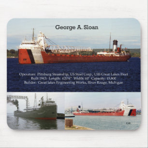 George A. Sloan mousepad