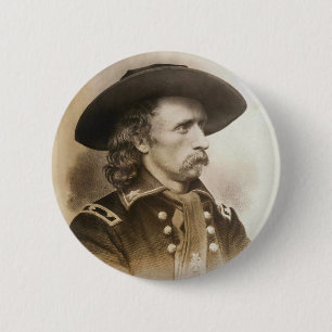 George Armstrong Custer circa 1860s Button