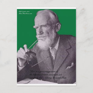 George B Shaw Liebe/Übertreibungen und Karten