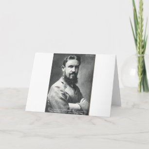 George B Shaw Quarrel/Breeding Wisdom Zitat Gesche Karte