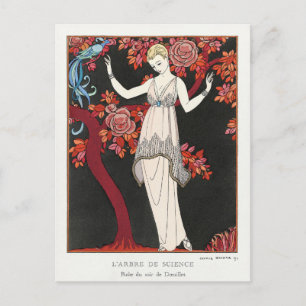 George Barbier, Art Deco Postcard Postkarte