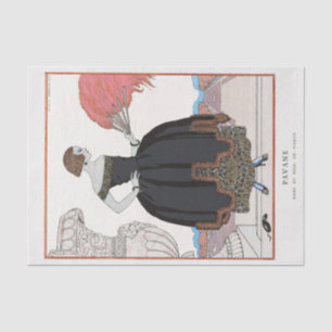 George Barbier, Art Deco Tissue Seidenpapier