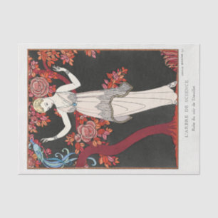 George Barbier, Art Deco Tissue Seidenpapier
