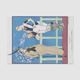 George Barbier, Art Deco Tissue Seidenpapier