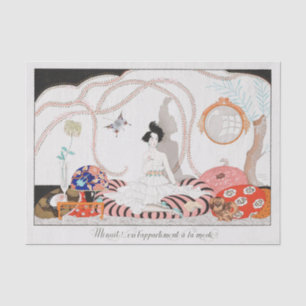 George Barbier, Art Deco Tissue Seidenpapier