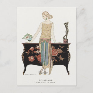 George Barbier, carte postale Art déco