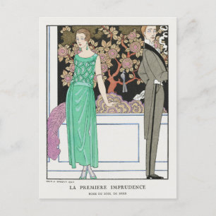 George Barbier, carte postale Art déco