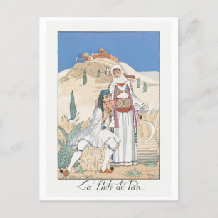 George Barbier, carte postale Art déco