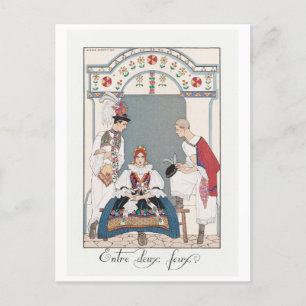 George Barbier, carte postale Art déco