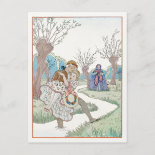 George Barbier, carte postale Art déco