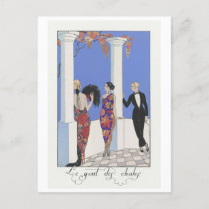 George Barbier, carte postale Art déco