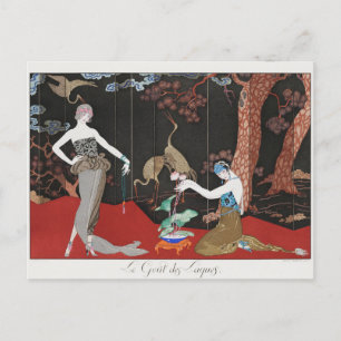 George Barbier, carte postale Art déco