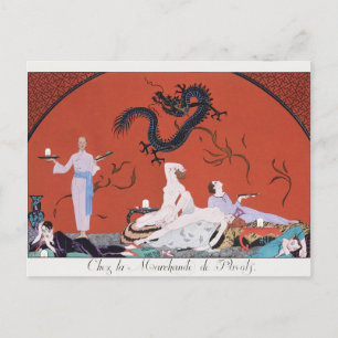 George Barbier, carte postale Art déco