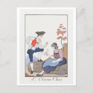 George Barbier, carte postale Art déco