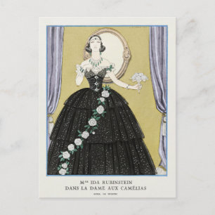 George Barbier, carte postale Art déco