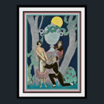 George Barbier "Der Vorschlag" Art Deco Print 16x2 Poster<br><div class="desc">"Der Vorschlag" von George Barbier 16 x 20</div>