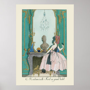 George Barbier Französische Modeillustration Poster