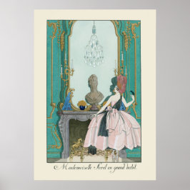 George Barbier French Fashion Illustration Poster