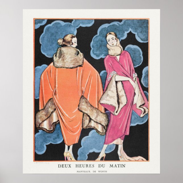 George Barbier Plakat (Vorne)
