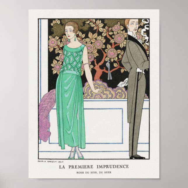 George Barbier Poster (Vorne)