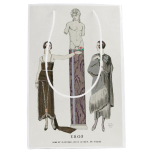 George Barbier, Sac Cadeau Moyen Art Déco