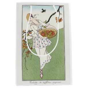 George Barbier, Sac Cadeau Moyen Art Déco