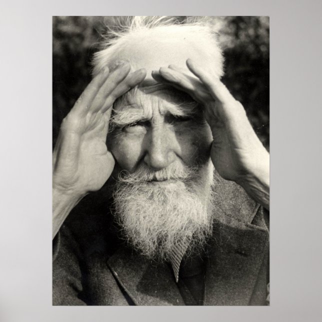 George Bernard Shaw Poster (Vorne)