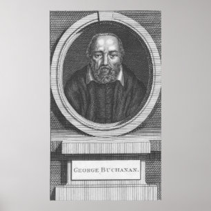 George Buchanan, graviert für universelle Poster