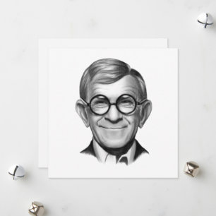 George Burns Feiertagskarte