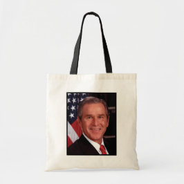 George Bush 43. US-Präsident Foto Tragetasche