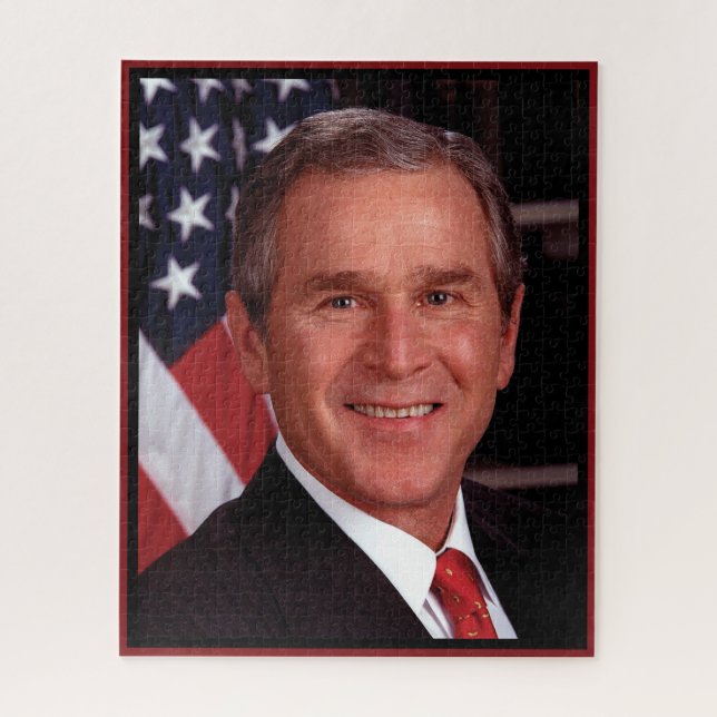 George Bush 43rd US American President  (Vertikal)