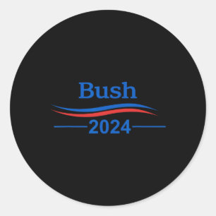 George Bush Bush Präsident Republikaner Patriot Runder Aufkleber