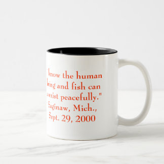 George Bush, der selbst ist Zweifarbige Tasse