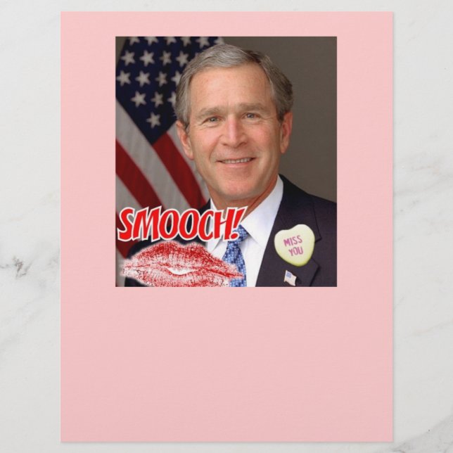 George Bush Valentinstag (Vorderseite)