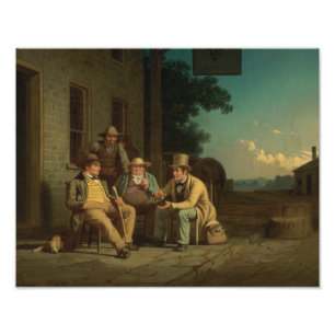George Caleb Bingham - Bewerbung um eine Abstimmun Fotodruck