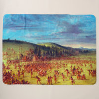 George Catlin Ballspiel der Choctaw Ball Up